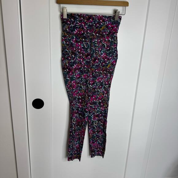 Lululemon Base Pace High-Rise Running Tight 25” Floral Electric Multi Nulux 4 - Picture 3 of 7